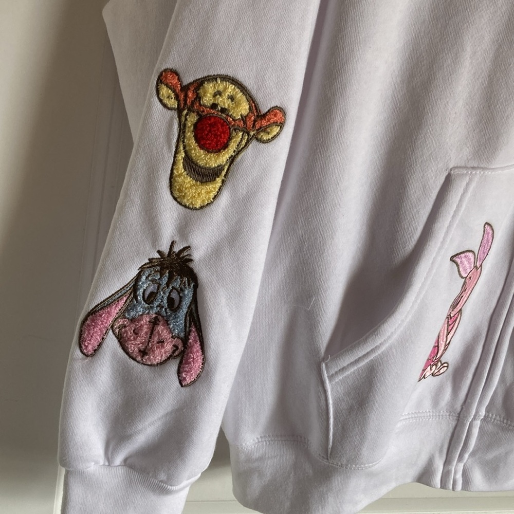 NWT Winnie the Pooh zip up sweatshirt - Picture 4 of 4